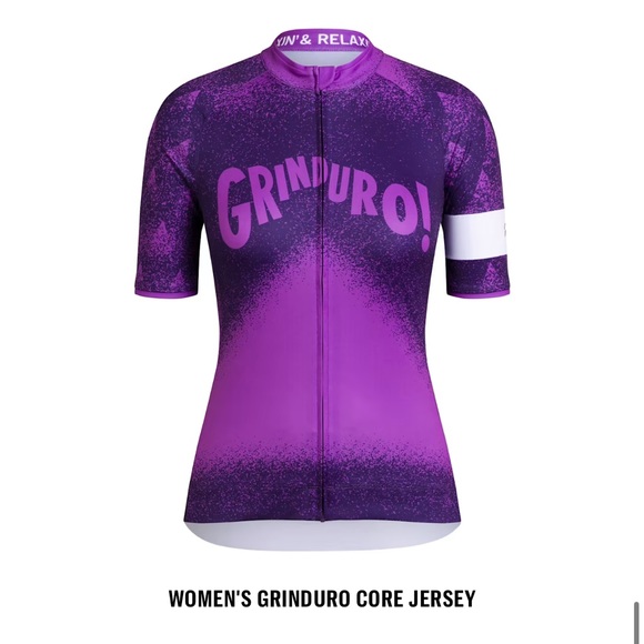 Limited Edition Rapha Grinduro Core Jersey in Purple and White - XS - Picture 1 of 7